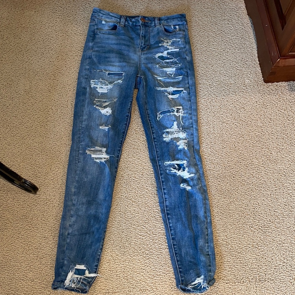 American Eagle curvy high rise size 4 jeans